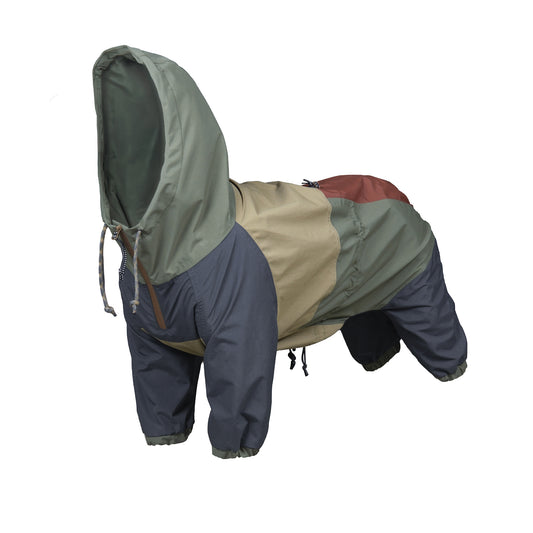 Horizon Over Mesa Dog Rain Suit Mezkui