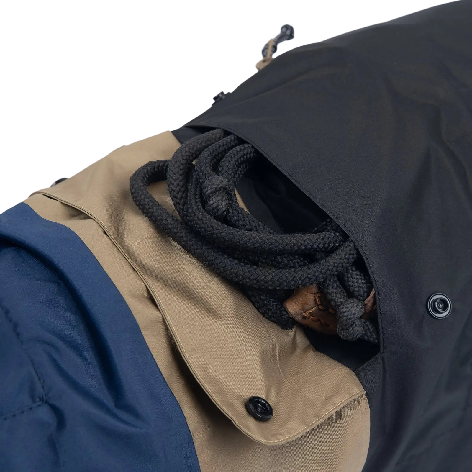 Bolsa dorsal espaçosa do equipamento impermeável para cão Baja Coastline, perfeita para transportar pequenos artigos essenciais em caminhadas e saídas com chuva.